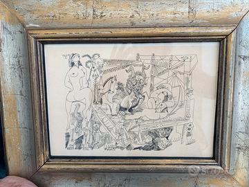 Stampa Picasso serie Erotica