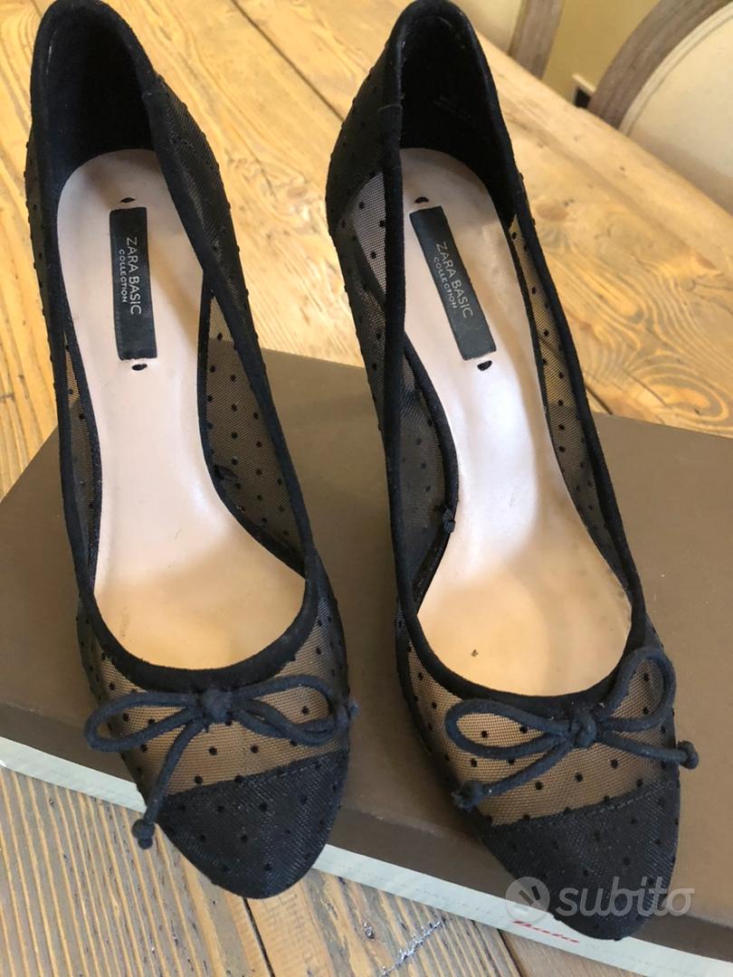 Decollete Zara Basic nere a pois Abbigliamento e Accessori In vendita a Perugia