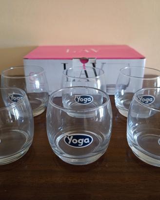 Set 6 Bicchieri Yoga 