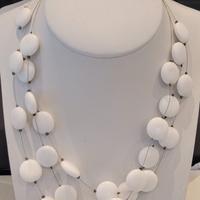 Collana Agata Bianca