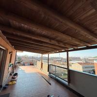 Tettoia  pergolato  porticato