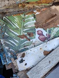 piastrelle, risvoltino e piastrelle pavimento