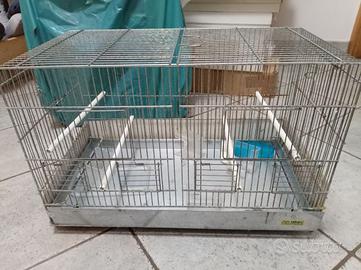 Gabbia in metallo per volatili
