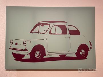 Quadro Ikea Fiat 500