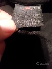 felpa con cappuccio Jordan 10/12 anni