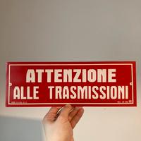 Targhe e insegne vintage