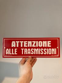 Targhe e insegne vintage