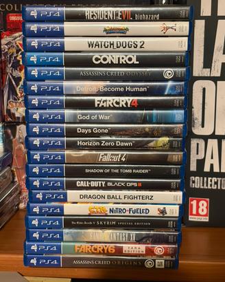 Lotto giochi ps4