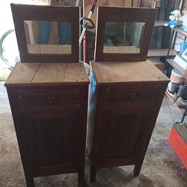 comodini vintage retro "