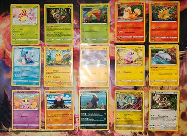 Lotto Carte Pokemon Masterset McDonald's 2022 Ita