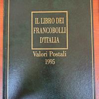 Libro dei francobolli d'Italia 1995