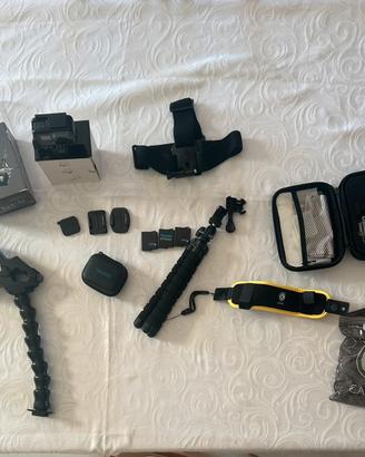 Go pro hero 5 con accessori originali e non