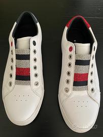 Sneakers Tommy Hilfiger in Pelle - Fascia Glitter
