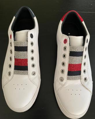 Sneakers Tommy Hilfiger in Pelle - Fascia Glitter