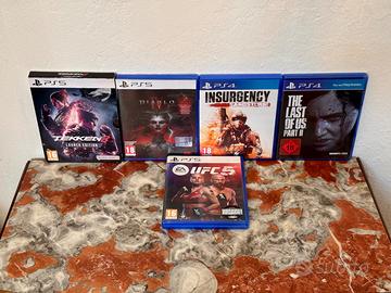 Lotto giochi PS5 / PS4 Tekken 8, UFC 5, Diablo IV