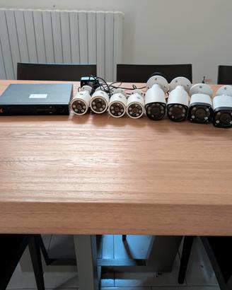 impianto videosorveglianza DVR HD 8 telecamere