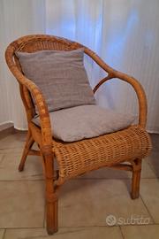 Poltrona vimini