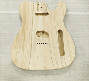 Corpo body chitarra elettrica Telecaster grezzo