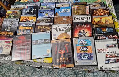 Lotto 30 giochi vintage per pc