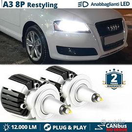 Kit LED H7 CANbus PER Audi A3 8P Luci 6500K 110W