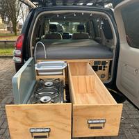 Camperizzazione per Toyota Land Cruiser 120