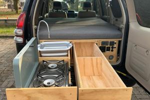 Camperizzazione per Toyota Land Cruiser 120