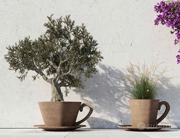 VASI CORTEN PER ESTERNO - GIARDINO