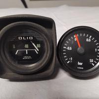 manometri pressione turbo e parabole fiat 126.
