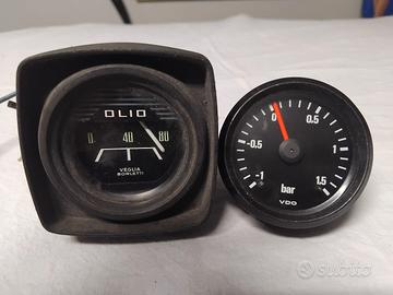 manometri pressione turbo e parabole fiat 126.