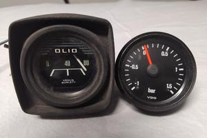 manometri pressione turbo e parabole fiat 126.