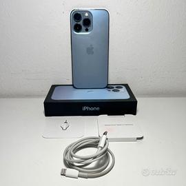 APPLE IPHONE 13 PRO 128GB AZZURRO + ACCESSORI