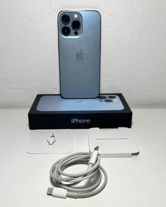 APPLE IPHONE 13 PRO 128GB AZZURRO + ACCESSORI