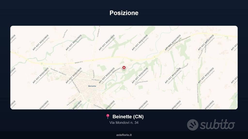 Immobile in asta di 1273 m² a Beinette - Vista 3