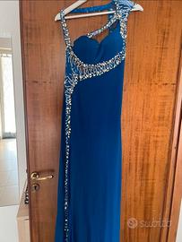 Abito lungo elegante antille