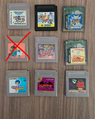 cartucce Gameboy Classic/Advance jap