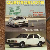 QUATTRORUOTE N. 266 Febbraio '78 Rivista Originale