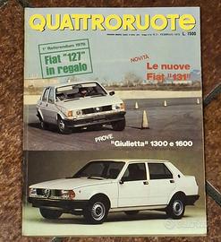 QUATTRORUOTE N. 266 Febbraio '78 Rivista Originale