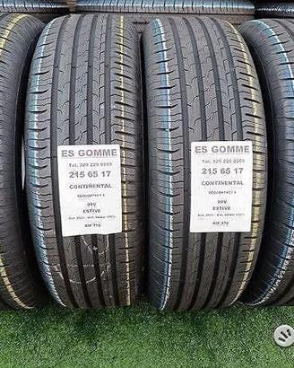 4 gomme 215 65 17 CONTINENTAL EST RIF370