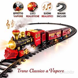 Treno classico a Vapore  Suoni Pista 177cm Teorema