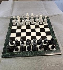 scacchiera in marmo 
