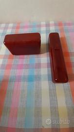 porte sapone e porta spazzolino