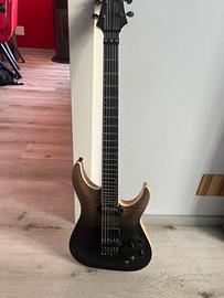 Schecter C-1 FR S SLS Elite - black fade burst
