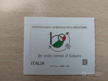 francobollo logo 100ario aeronautica militare 