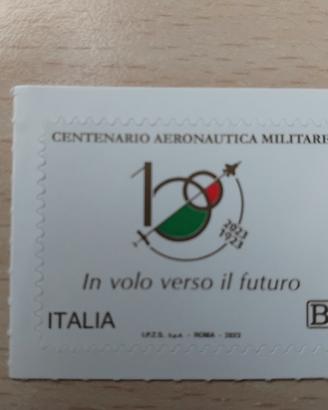 francobollo logo 100ario aeronautica militare 