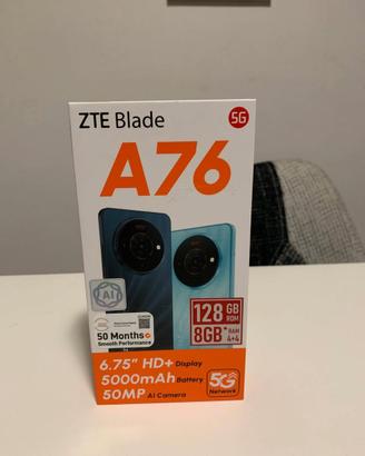 ZTE BLADE A76 5G 4+4/128GB. PERFETTO!