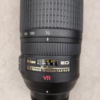 Nikon AF-S NIKKOR 70-300mm f/4.5-5.6G IF-ED VR.