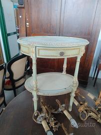 tavolino nap 3 laccato e prof dorati 