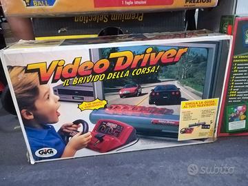 Videogioco interattivo vintage Video Driver