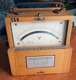 MISURE ELETTROTECNICA VOLTMETRO DA LABORATORIO