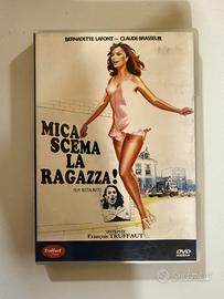 Dvd originale “Mica scema la ragazza!”,di Truffaut